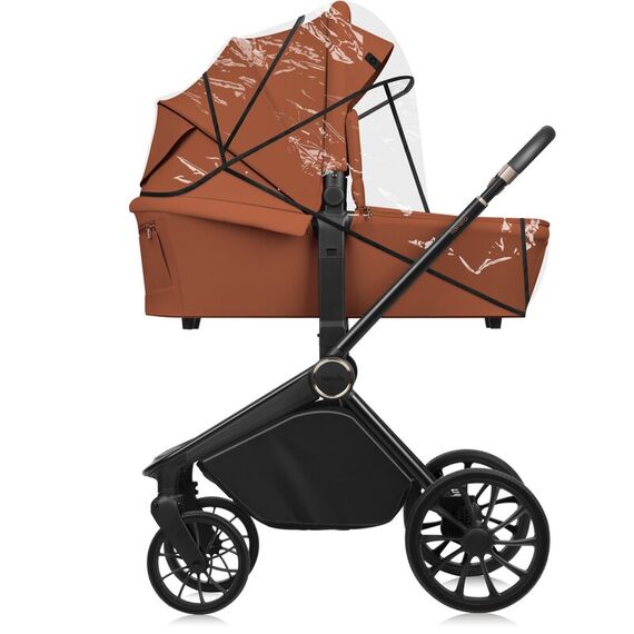 Carucior 2 in 1 Lionelo Mika Plus Pana la 22 kg - Maro, Culoare: Maro, Model: 2 in 1 - poza 10 - ExclusivMAG.ro