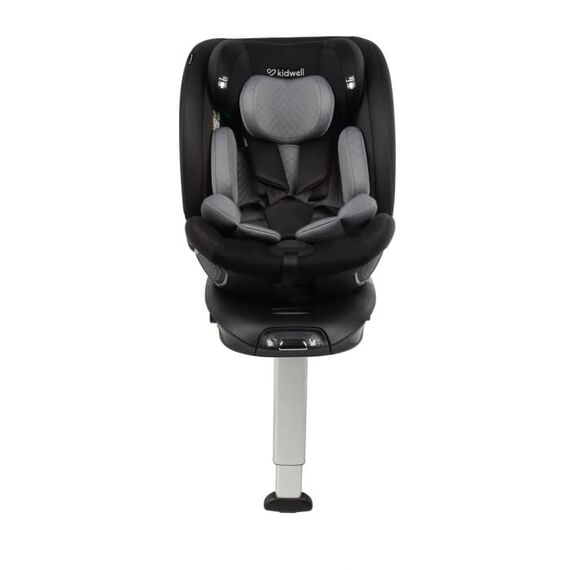 Scaun auto cu ISOFIX Kidwell GoCar, grupa 40-135 cm, i-Size, omologare R129 - Negru-Gri, Culoare: Gri/Negru, Grupa: 0-36kg (0 luni - 12 ani)  - ExclusivMAG.ro