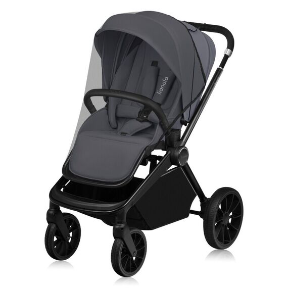 Carucior sport, Lionelo, Mika Plus, Pana la 22 kg, 6-48 luni, Gri, Culoare: Gri, Model: sport - poza 8 - ExclusivMAG.ro