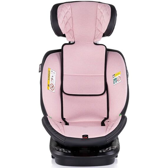 Scaun auto Chipolino Hypnotic I-Size 40-150 cm cu sistem Isofix si sezut rotativ pink marshmallow, Culoare: Roz, Grupa: 0-36kg (0 luni - 12 ani) - poza 3 - ExclusivMAG.ro