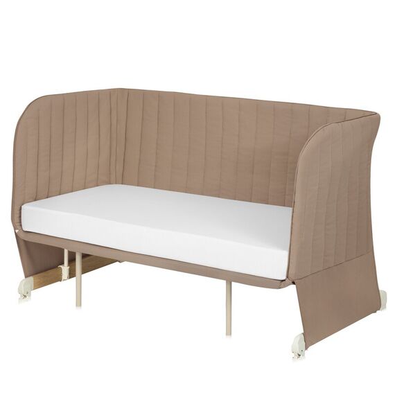 Patut co-sleeper, Lionelo, Thomi Plus, 5 in 1, Multifunctional, Maro, Culoare: Maro, Dimensiuni: 95x65 - poza 8 - ExclusivMAG.ro