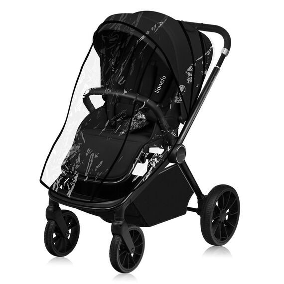 Carucior 3 in 1 Lionelo Mika Plus - Negru, Culoare: Negru, Model: 3 in 1 - poza 11 - ExclusivMAG.ro
