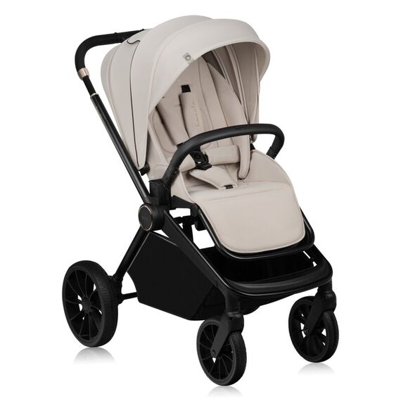 Carucior 2 in 1 Lionelo Mika Plus Pana la 22 kg - Bej, Culoare: Bej, Model: 2 in 1 - poza 3 - ExclusivMAG.ro