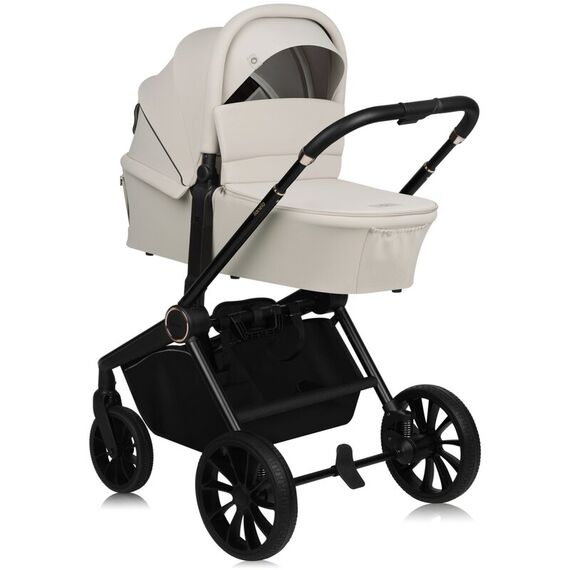 Carucior 2 in 1 Lionelo Mika Plus Pana la 22 kg - Bej, Culoare: Bej, Model: 2 in 1 - poza 5 - ExclusivMAG.ro