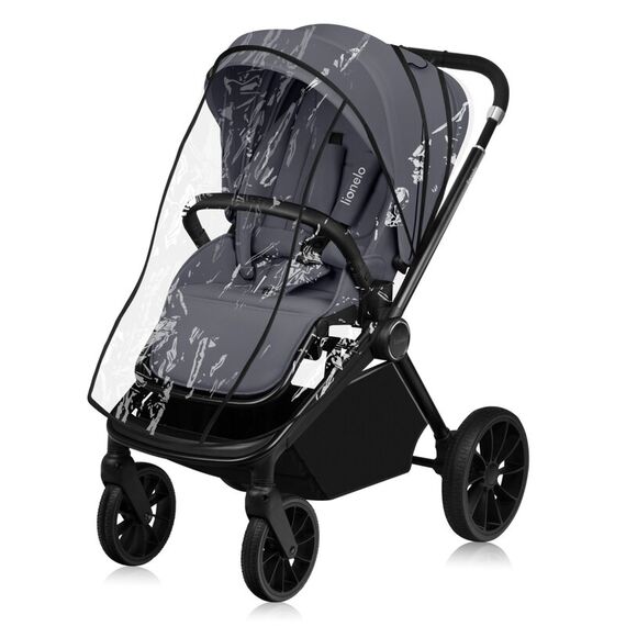 Carucior sport, Lionelo, Mika Plus, Pana la 22 kg, 6-48 luni, Gri, Culoare: Gri, Model: sport - poza 7 - ExclusivMAG.ro