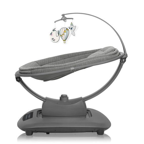 Balansoar si sezlong, Lionelo, Blossom, Cu telecomanda, Pana la 9 kg, Gri, Culoare: Gri - poza 4 - ExclusivMAG.ro
