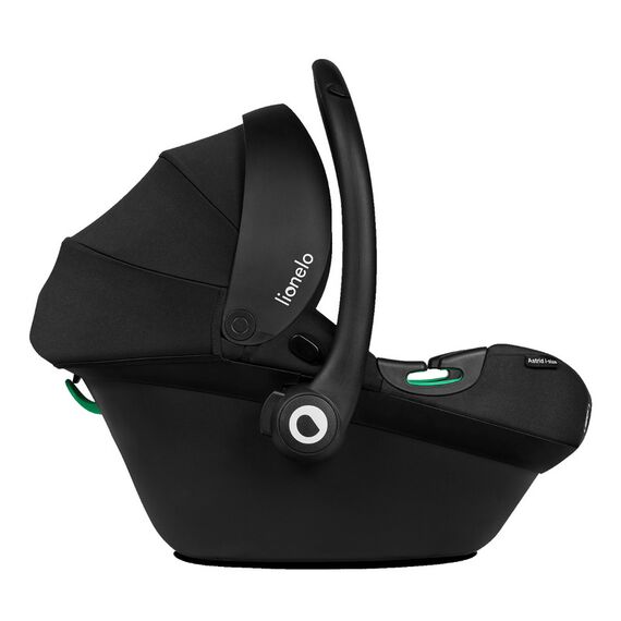 Scoică auto Lionelo Astrid i-Size - Negru/Gri, Culoare: Negru/Gri, Grupa: 0-13kg (0 luni - 12 luni) - poza 5 - ExclusivMAG.ro