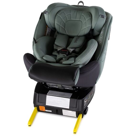 Scaun auto Chipolino Premium I-Size 40-150 cm cu sistem Isofix basil, Culoare: Verde, Grupa: 0-36kg (0 luni - 12 ani) - poza 9 - ExclusivMAG.ro