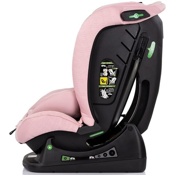 Scaun auto Chipolino Aviato I-Size 40-150 cm pink marshmallow, Culoare: Roz, Grupa: 0-36kg (0 luni - 12 ani) - poza 4 - ExclusivMAG.ro