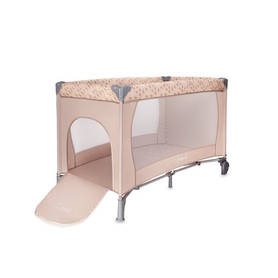 Patut pliabil, 60x120 cm, Momi, Belove, Beige, Culoare: Crem, Dimensiuni: 120x60 - poza 3 - ExclusivMAG.ro