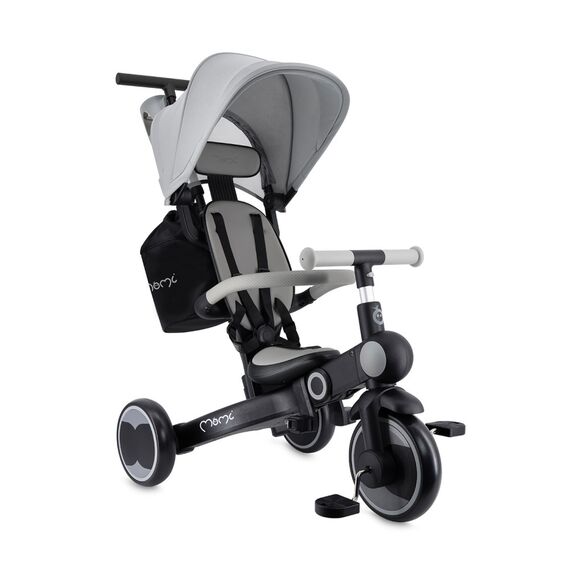 Tricicleta transformabila 4in1 Momi, Solivia - Grey, Culoare: Gri  - ExclusivMAG.ro