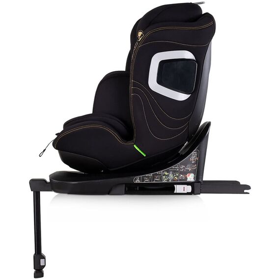 Scaun auto Chipolino Clima Air I-Size 40-150 cm cu sistem Isofix si sezut rotativ blackberry, Culoare: Negru, Grupa: 0-36kg (0 luni - 12 ani) - poza 4 - ExclusivMAG.ro