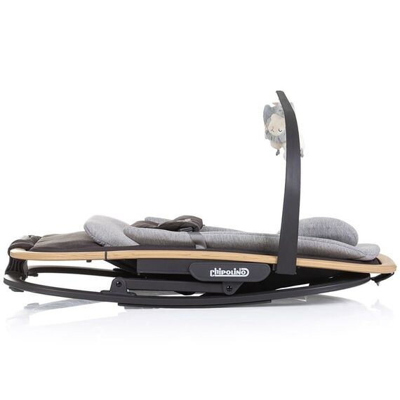 Scaunel balansoar Chipolino Senso cloud wood, Culoare: Gri - poza 5 - ExclusivMAG.ro