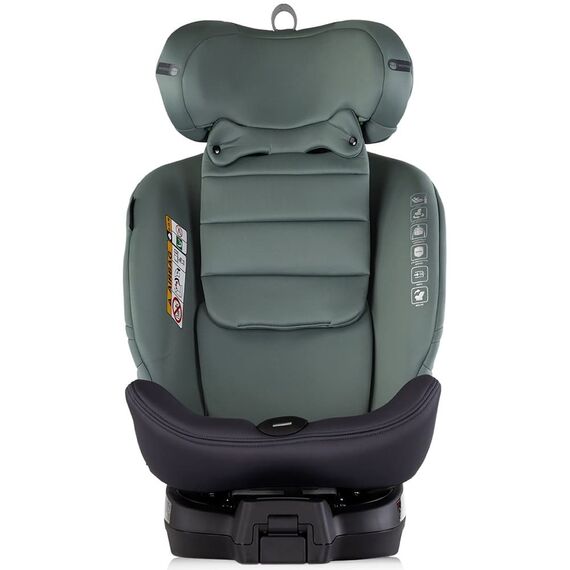 Scaun auto Chipolino Premium I-Size 40-150 cm cu sistem Isofix basil, Culoare: Verde, Grupa: 0-36kg (0 luni - 12 ani) - poza 8 - ExclusivMAG.ro