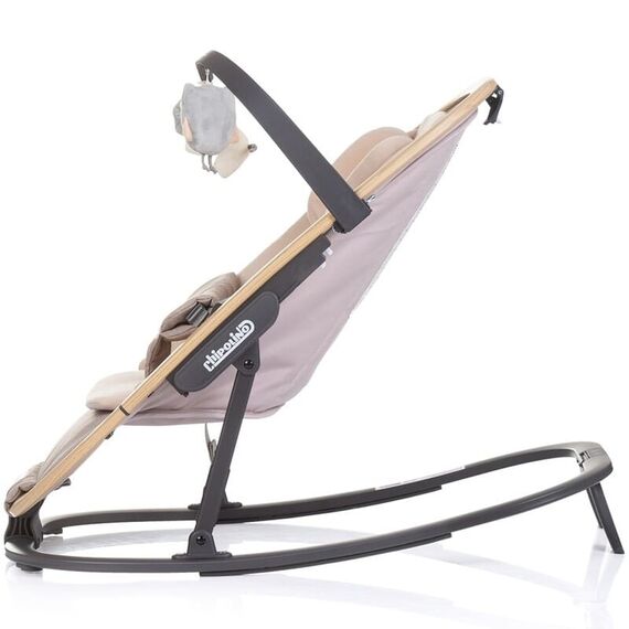 Scaunel balansoar Chipolino Senso biscotta wood, Culoare: Crem - poza 4 - ExclusivMAG.ro
