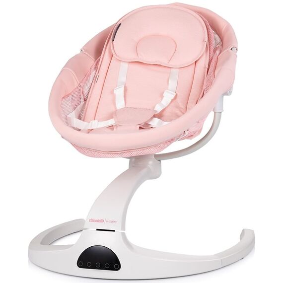Leagan electric Chipolino E-sway pink marshmallow, Culoare: Roz - poza 2 - ExclusivMAG.ro