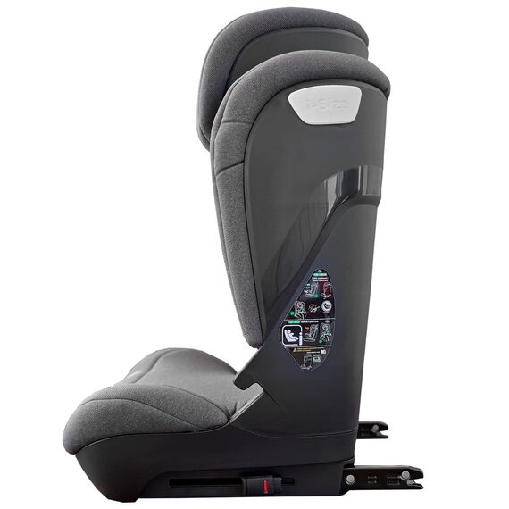 Scaun auto Appekids, I-SIZE, 100 -150 cm, Q-Fix - Grey, Culoare: Gri, Grupa: 15-36kg (4 ani - 12 ani) - poza 4 - ExclusivMAG.ro