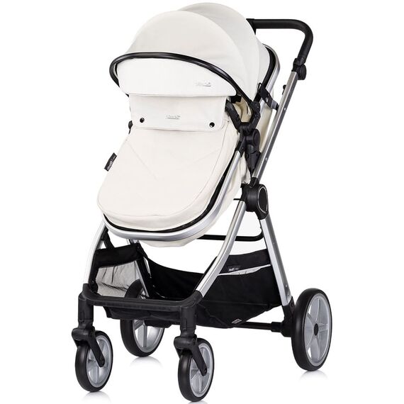 Carucior Chipolino Vista 3 in 1 biscotta, Culoare: Bej, Model: 3 in 1 - poza 4 - ExclusivMAG.ro