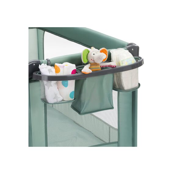 Patut pliabil Capri green Fillikid, Culoare: Verde, Dimensiuni: 120x60 - poza 10 - ExclusivMAG.ro
