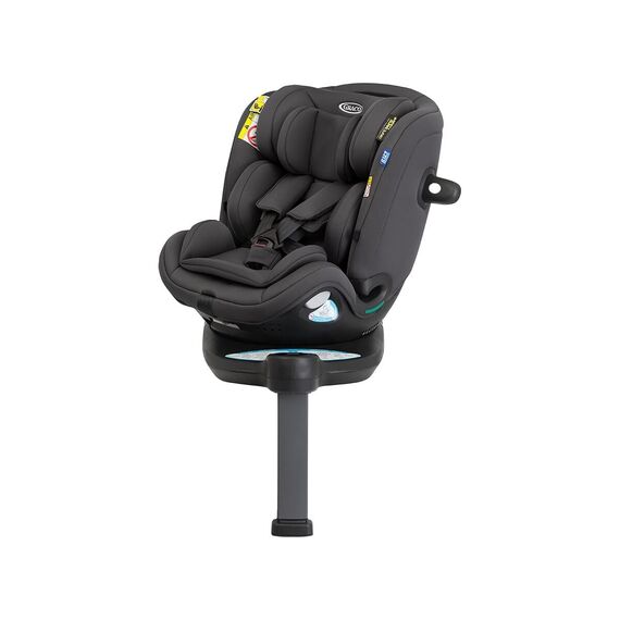 Graco - Scaun auto Turn2Me Grow Iron, 40-125 cm, certificat R129, Culoare: Gri/Negru, Grupa: 0-25kg (0 luni - 7 ani) - poza 2 - ExclusivMAG.ro