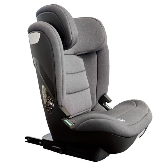 Scaun auto Appekids, I-SIZE, 100 -150 cm, Q-Fix - Grey, Culoare: Gri, Grupa: 15-36kg (4 ani - 12 ani)  - ExclusivMAG.ro