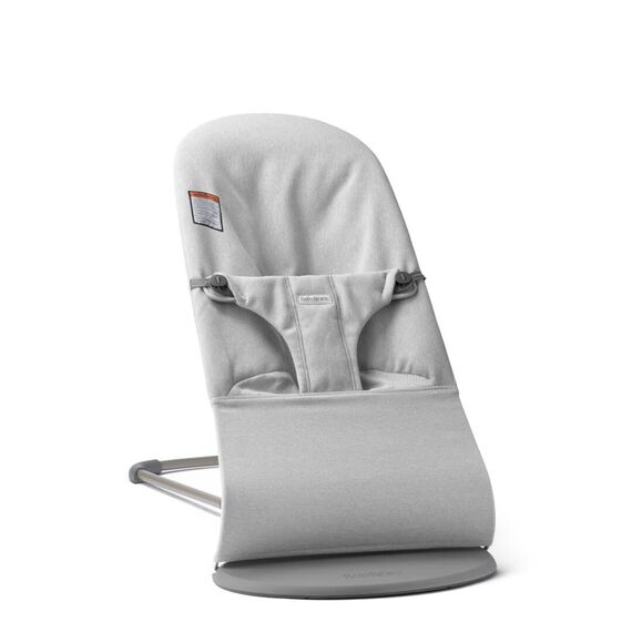 BabyBjorn - Balansoar Bliss Light Gray din tesatura melange cu aspect Clasic, Culoare: Gri deschis  - ExclusivMAG.ro