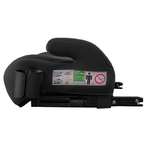 Inaltator auto cu isofix, I-SIZE, 125-150 cm , Appekids Junior - Black, Culoare: Negru, Grupa: 22-36kg (6 ani - 12 ani) - poza 5 - ExclusivMAG.ro