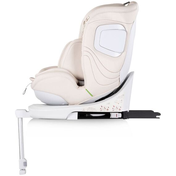 Scaun auto Chipolino Clima Air I-Size 40-150 cm cu sistem Isofix si sezut rotativ biscotta, Culoare: Bej, Grupa: 0-36kg (0 luni - 12 ani) - poza 4 - ExclusivMAG.ro