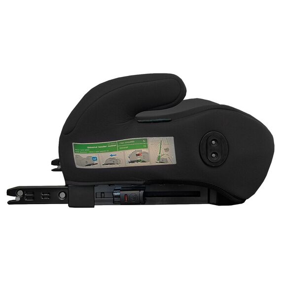 Inaltator auto cu isofix, I-SIZE, 125-150 cm , Appekids Junior - Black, Culoare: Negru, Grupa: 22-36kg (6 ani - 12 ani) - poza 3 - ExclusivMAG.ro