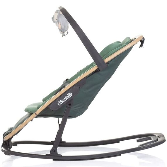 Scaunel balansoar Chipolino Senso basil wood, Culoare: Verde - poza 2 - ExclusivMAG.ro