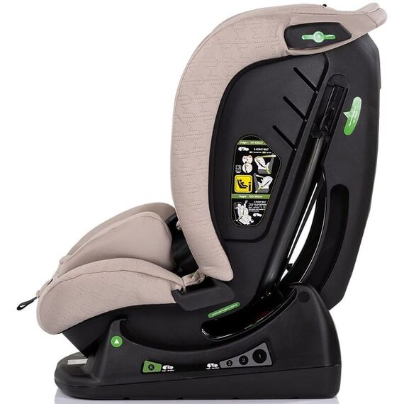 Scaun auto Chipolino Aviato I-Size 40-150 cm tiramisu, Culoare: Crem, Grupa: 0-36kg (0 luni - 12 ani) - poza 4 - ExclusivMAG.ro