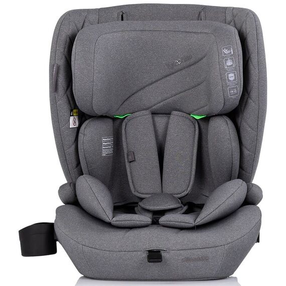 Scaun auto Chipolino Tycoon Iso I-Size 76-150 cm cu sistem Isofix cloud, Culoare: Gri, Grupa: 9-36kg (9 luni - 12 ani) - poza 2 - ExclusivMAG.ro