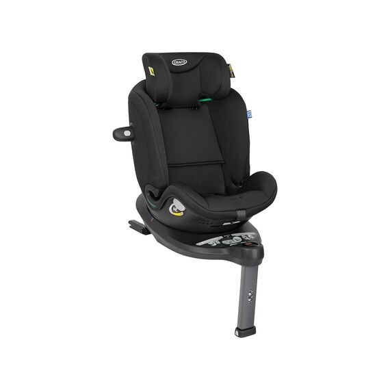 Scaun auto Graco, Turn2Me Grow Midnight, 40-125 cm, certificat R129, Culoare: Negru, Grupa: 0-25kg (0 luni - 7 ani) - poza 6 - ExclusivMAG.ro