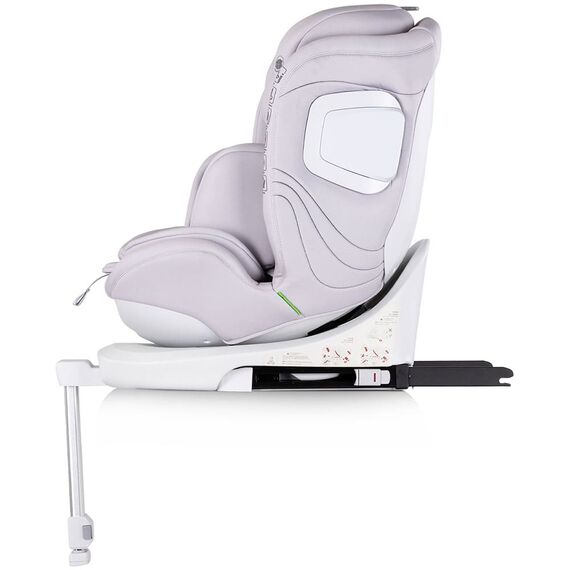 Scaun auto Chipolino Clima Air I-Size 40-150 cm cu sistem Isofix si sezut rotativ cloud, Culoare: Gri deschis, Grupa: 0-36kg (0 luni - 12 ani) - poza 4 - ExclusivMAG.ro
