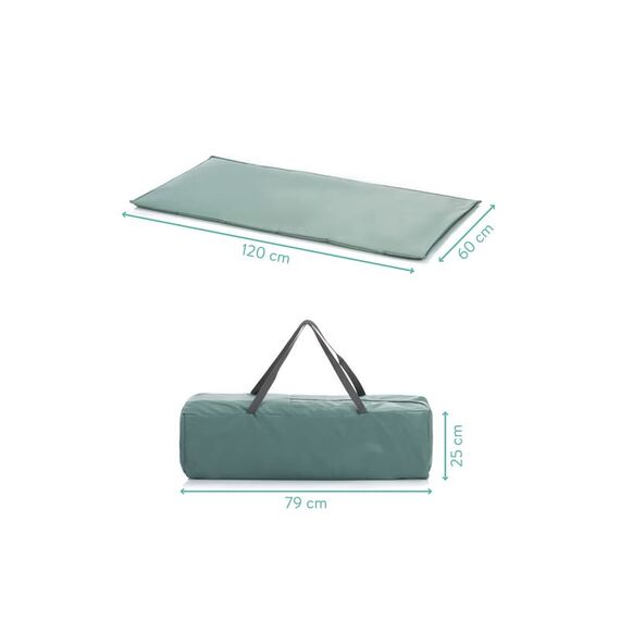 Patut pliabil Capri green Fillikid, Culoare: Verde, Dimensiuni: 120x60 - poza 8 - ExclusivMAG.ro