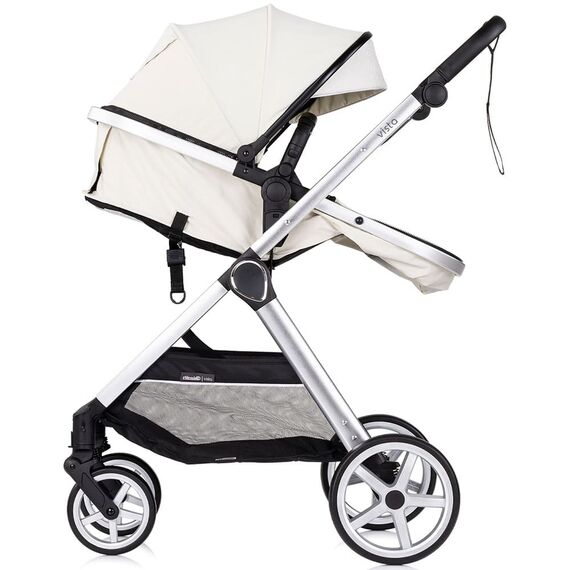 Carucior Chipolino Vista 3 in 1 biscotta, Culoare: Bej, Model: 3 in 1 - poza 7 - ExclusivMAG.ro