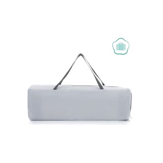 Patut pliabil Capri light grey Fillikid, Culoare: Gri, Dimensiuni: 120x60 - poza 10 - ExclusivMAG.ro