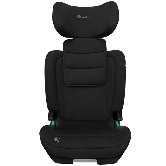 Scaun auto Appekids, I-SIZE, 100 -150 cm, Q-Fix - Black, Culoare: Negru, Grupa: 15-36kg (4 ani - 12 ani) - poza 2 - ExclusivMAG.ro