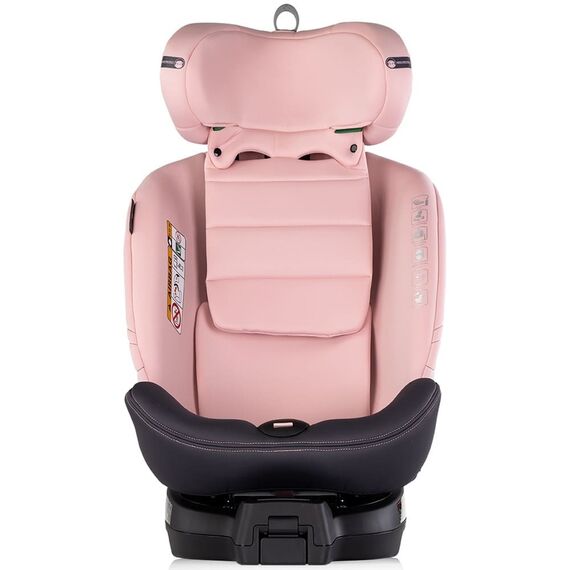 Scaun auto Chipolino Premium I-Size 40-150 cm cu sistem Isofix pink marshmallow, Culoare: Roz, Grupa: 0-36kg (0 luni - 12 ani) - poza 9 - ExclusivMAG.ro