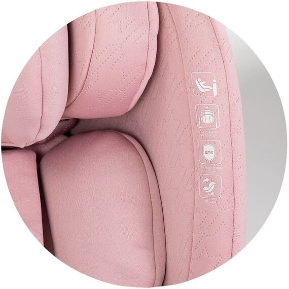 Scaun auto Chipolino Aviato I-Size 40-150 cm pink marshmallow, Culoare: Roz, Grupa: 0-36kg (0 luni - 12 ani) - poza 7 - ExclusivMAG.ro