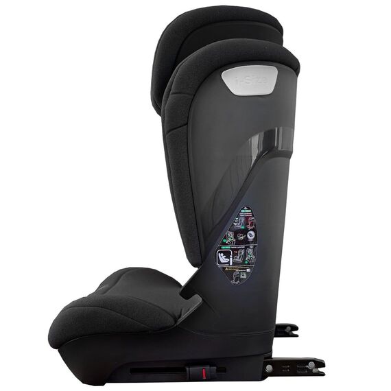 Scaun auto Appekids, I-SIZE, 100 -150 cm, Q-Fix - Black, Culoare: Negru, Grupa: 15-36kg (4 ani - 12 ani) - poza 4 - ExclusivMAG.ro