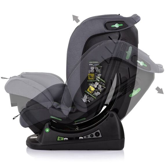Scaun auto Chipolino Aviato I-Size 40-150 cm cloud, Culoare: Gri, Grupa: 0-36kg (0 luni - 12 ani) - poza 5 - ExclusivMAG.ro