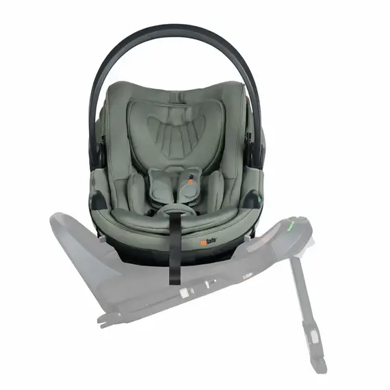 Scoică copii BeSafe Go Beyond² Verde, Culoare: Verde, Grupa: 0-13kg (0 luni - 12 luni) - poza 6 - ExclusivMAG.ro