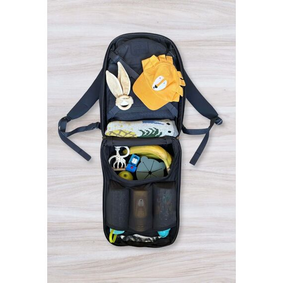 Rucsac pentru părinți MiniMeis Hero Dusk Blue Core, Culoare: Albastru - poza 7 - ExclusivMAG.ro