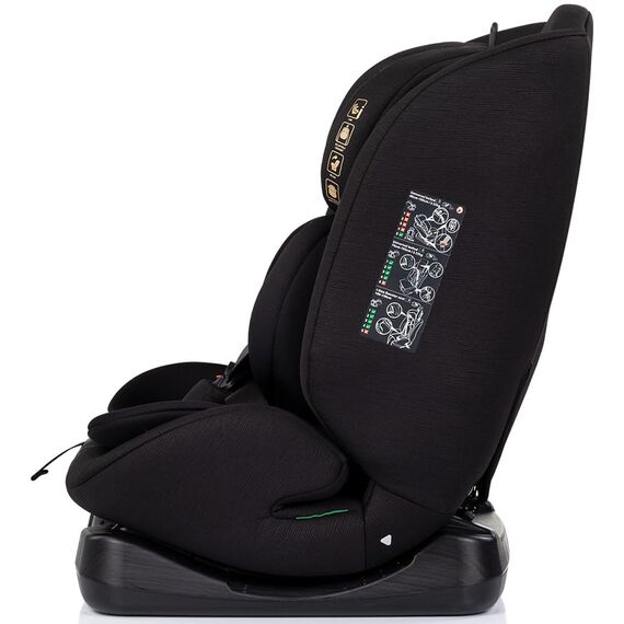 Scaun auto Chipolino Mondial I-Size 40-150 cm noir, Culoare: Negru, Grupa: 0-36kg (0 luni - 12 ani) - poza 4 - ExclusivMAG.ro