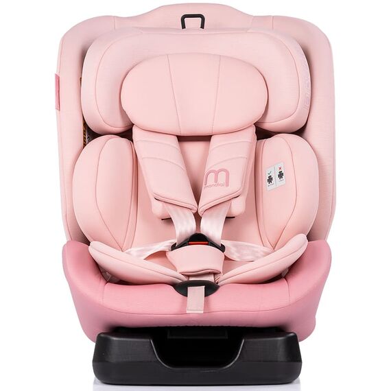Scaun auto Chipolino Mondial I-Size 40-150 cm powder pink, Culoare: Roz, Grupa: 0-36kg (0 luni - 12 ani) - poza 2 - ExclusivMAG.ro