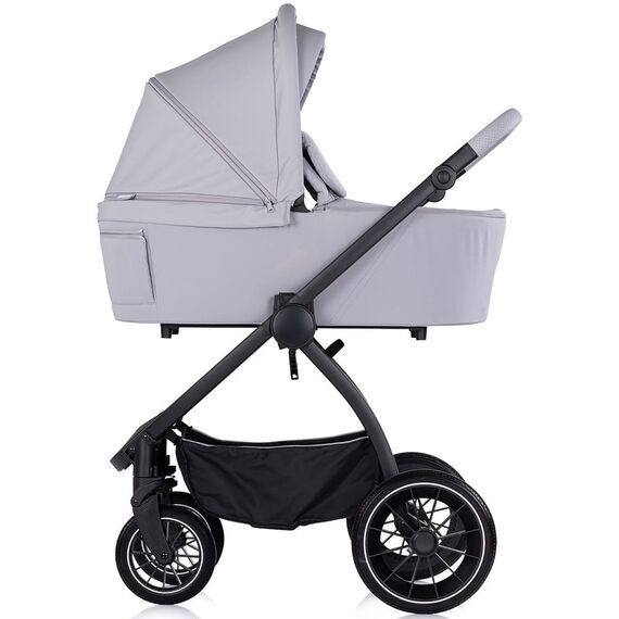 Carucior Chipolino Prestige 3 in 1 platinum, Culoare: Gri, Model: 3 in 1 - poza 3 - ExclusivMAG.ro