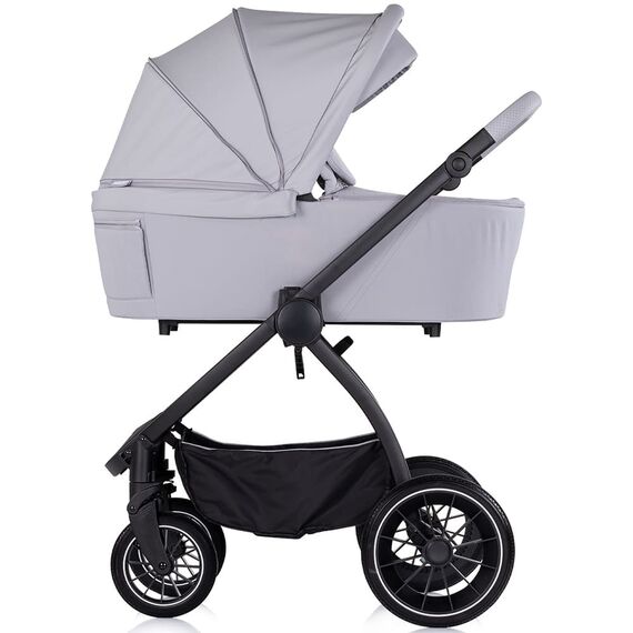 Carucior Chipolino Prestige 3 in 1 platinum, Culoare: Gri, Model: 3 in 1 - poza 4 - ExclusivMAG.ro