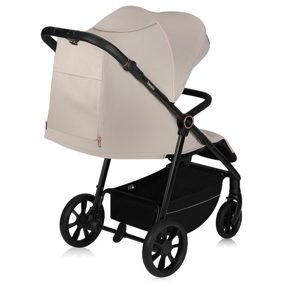 Carucior sport, Lionelo, Iva, Pana la 22 kg, 6 luni+, Bej, Culoare: Bej, Model: sport - poza 5 - ExclusivMAG.ro