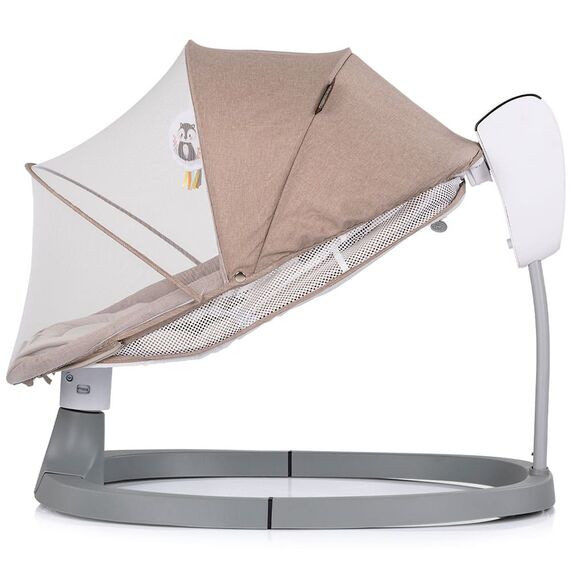 Leagan electric Chipolino Lambada tiramisu, Culoare: Crem - poza 3 - ExclusivMAG.ro